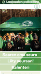 Mobile Screenshot of laajasalonpalloseura.fi